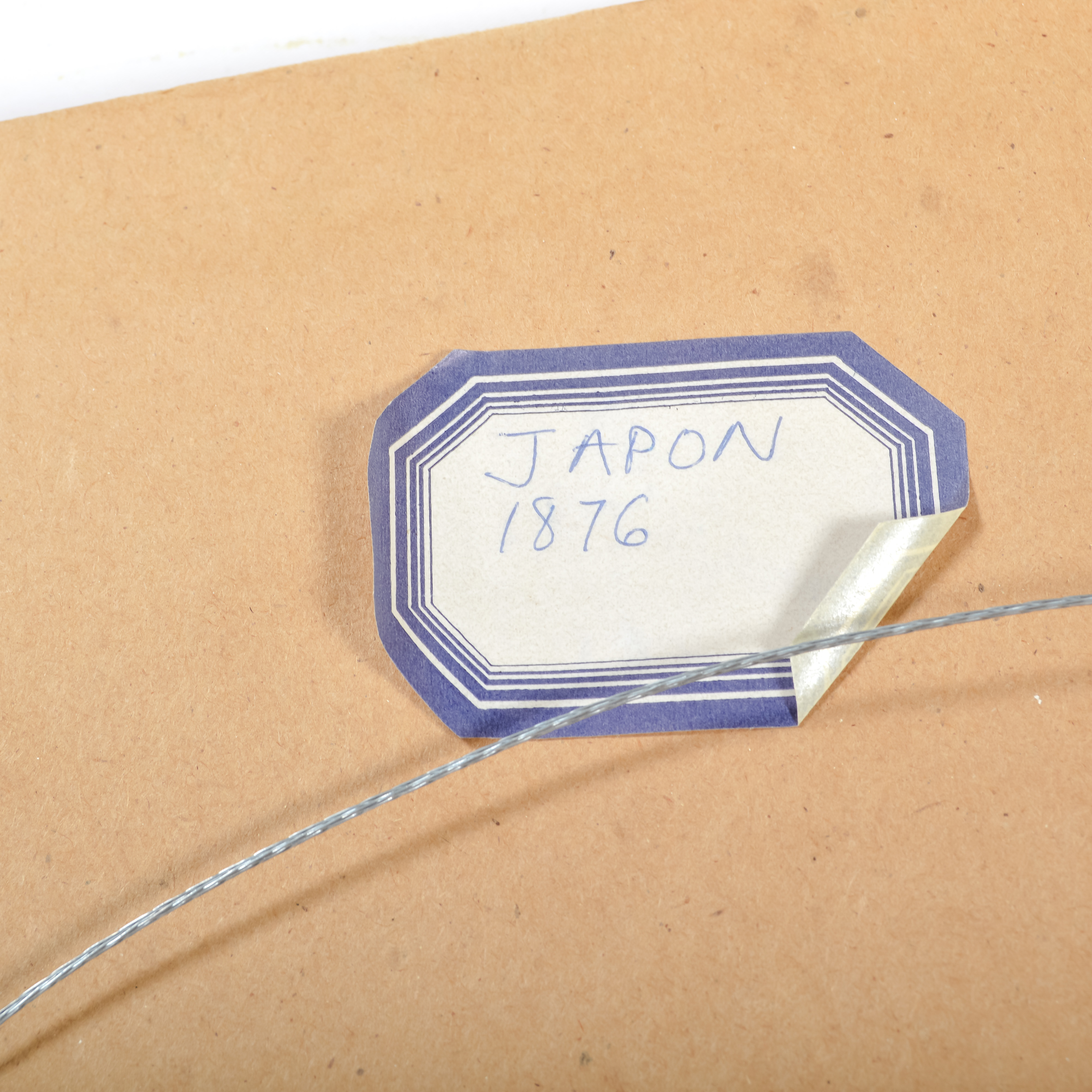 "Le Bac Japonais" Wood Engraving