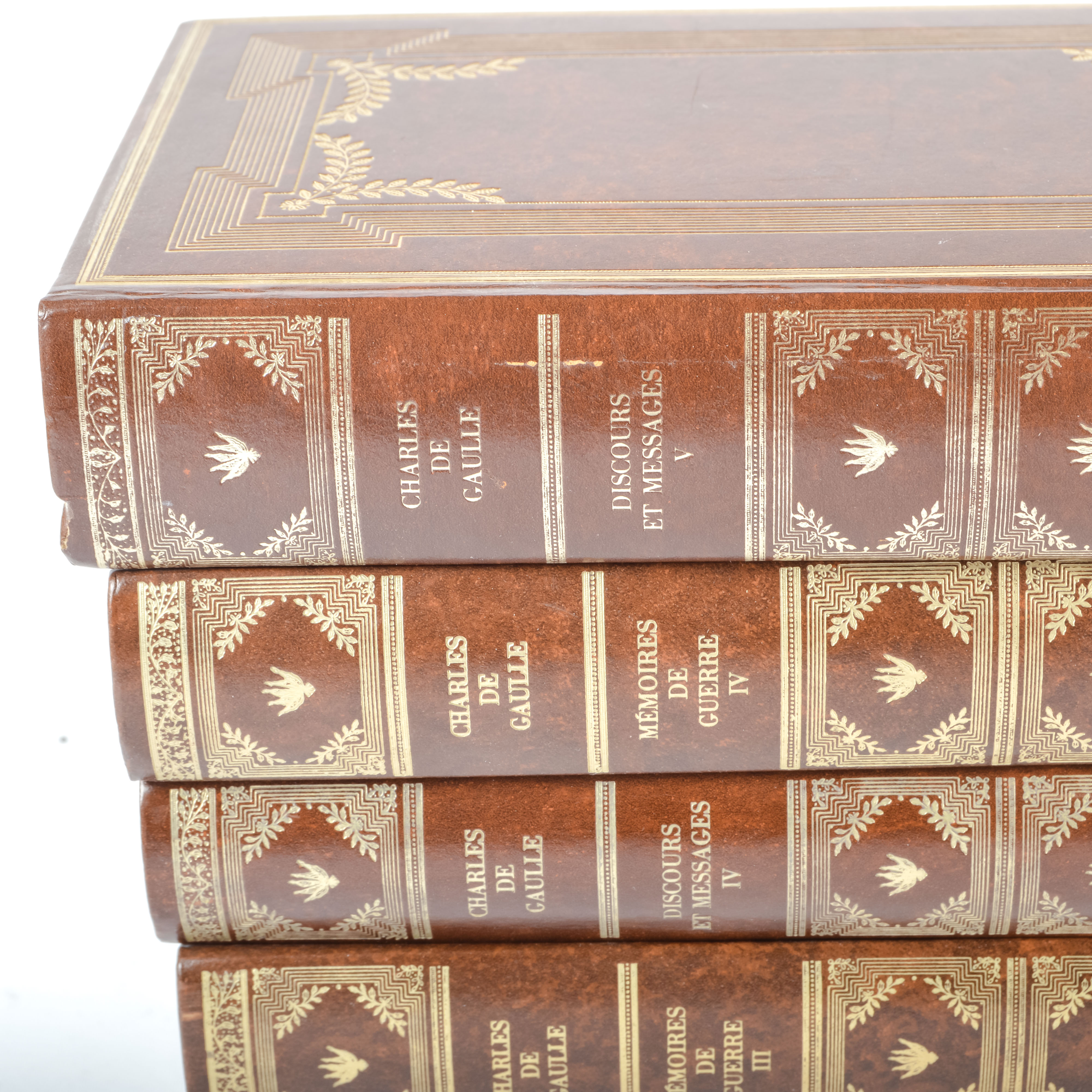 Charles De Gaulle French Book Collection