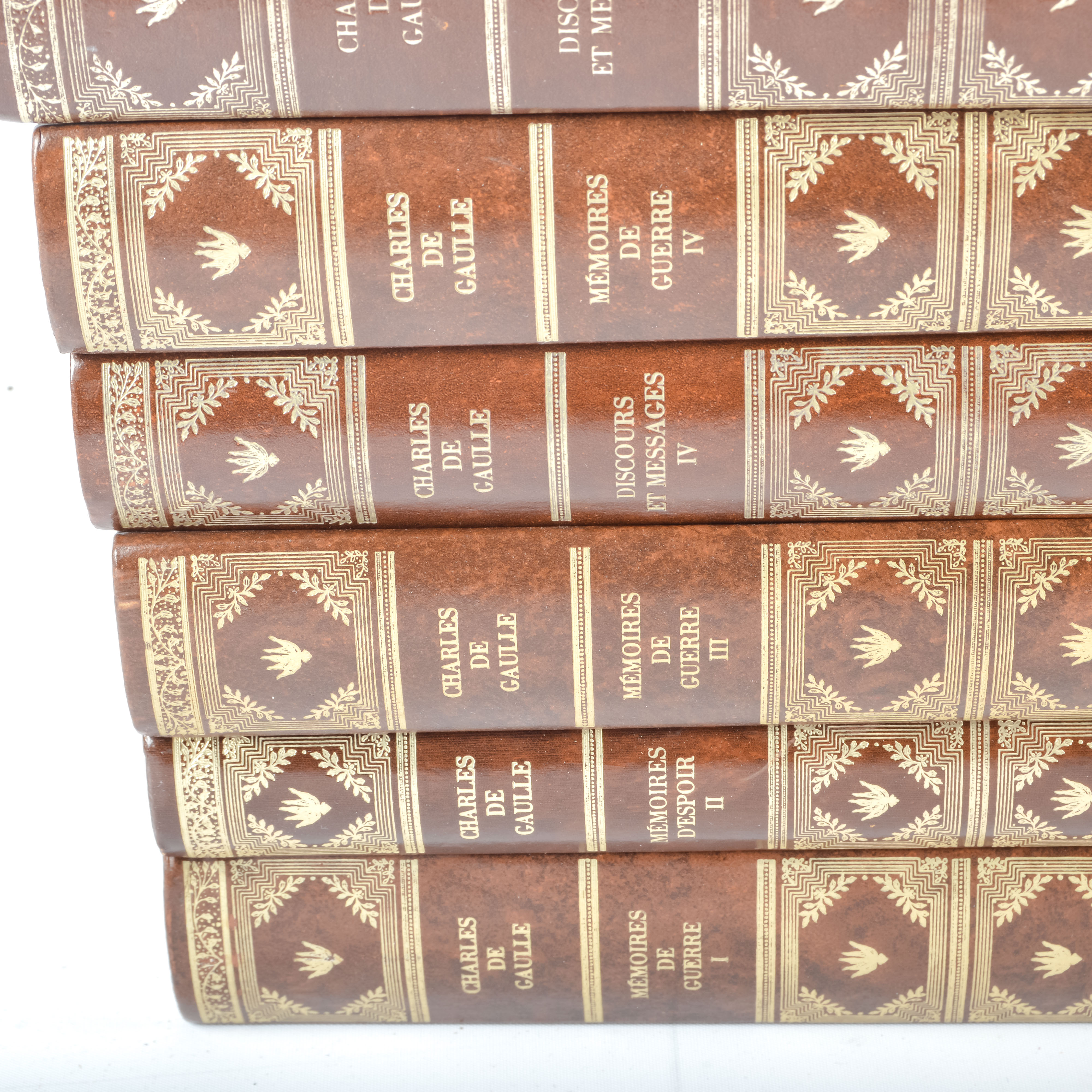 Charles De Gaulle French Book Collection