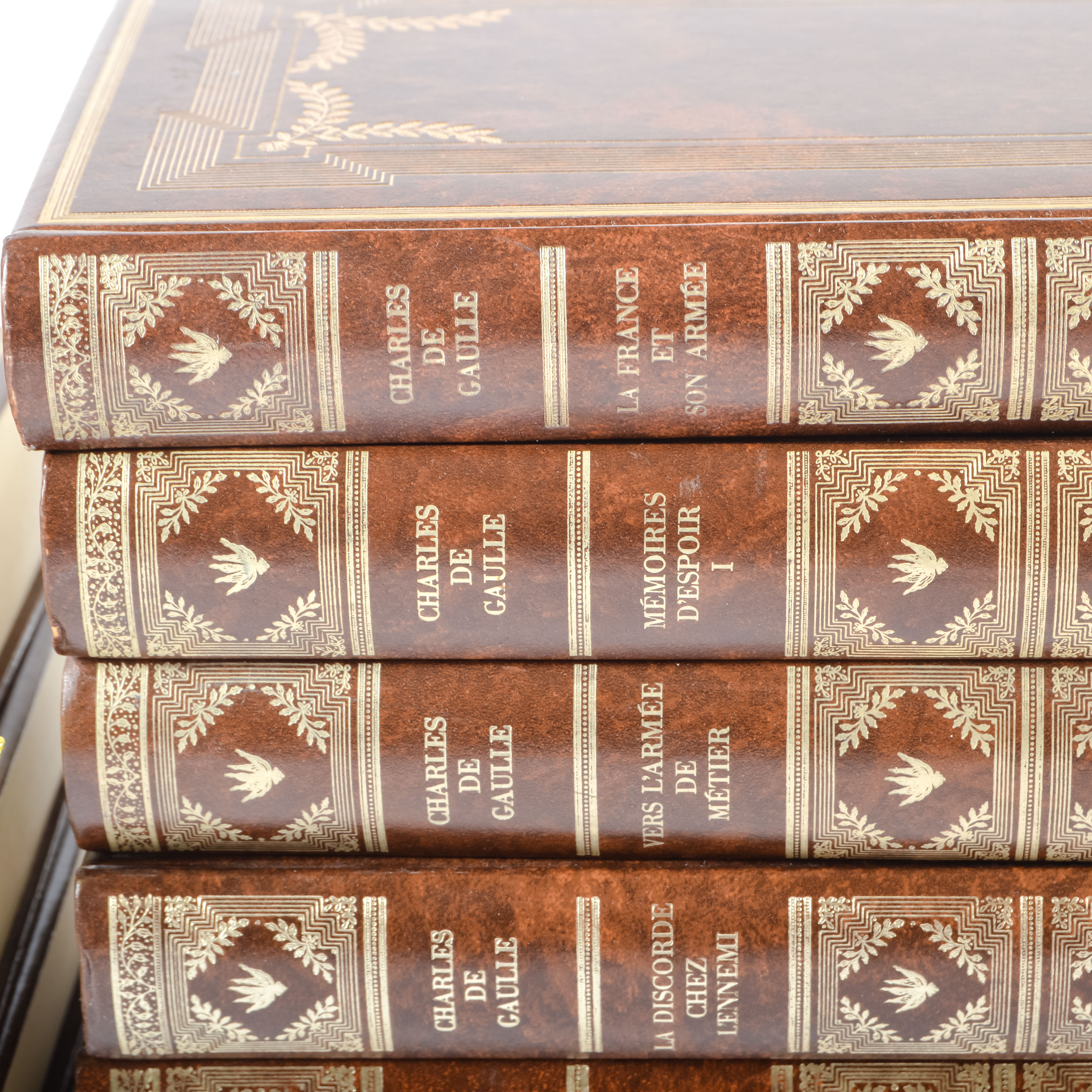 Charles De Gaulle French Book Collection