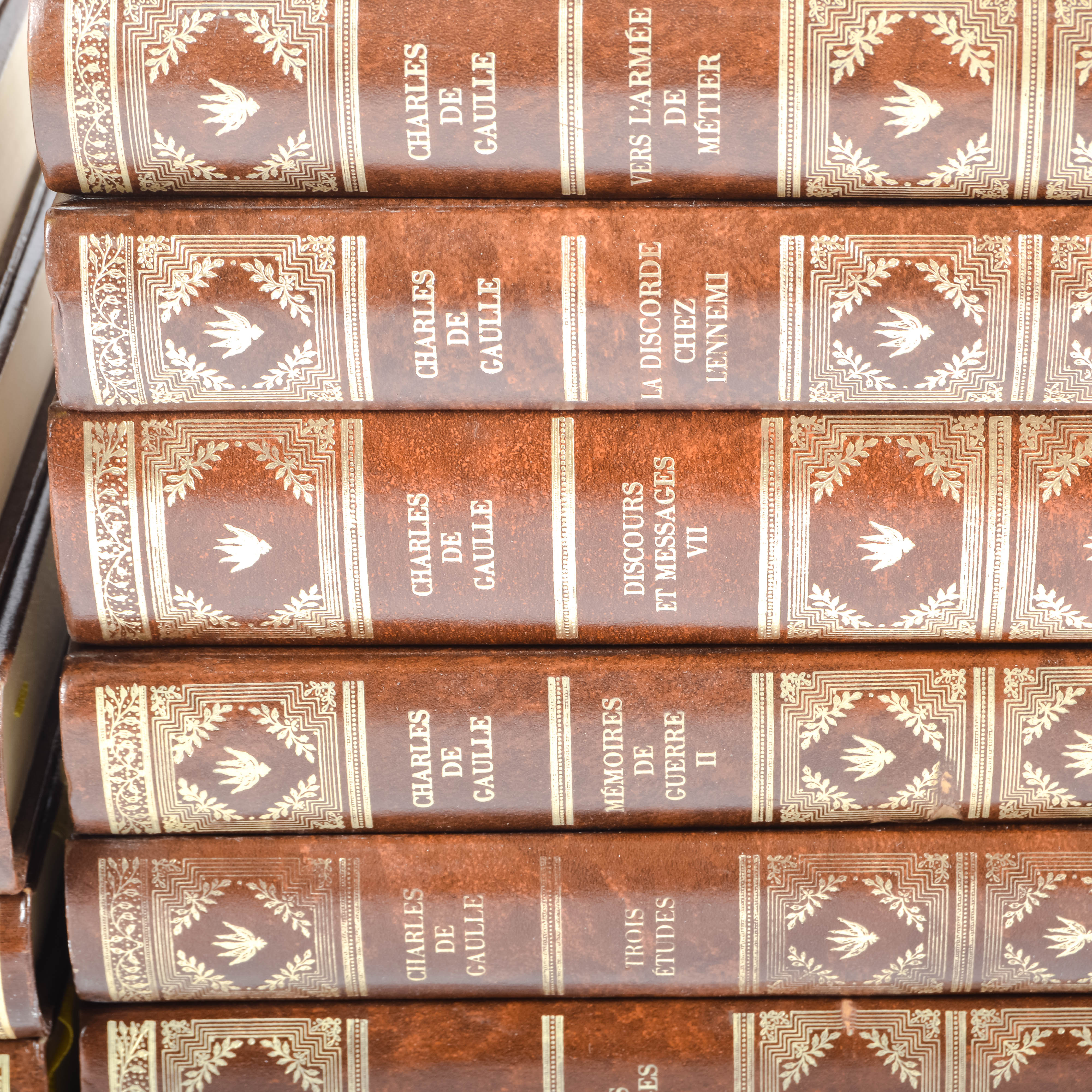 Charles De Gaulle French Book Collection