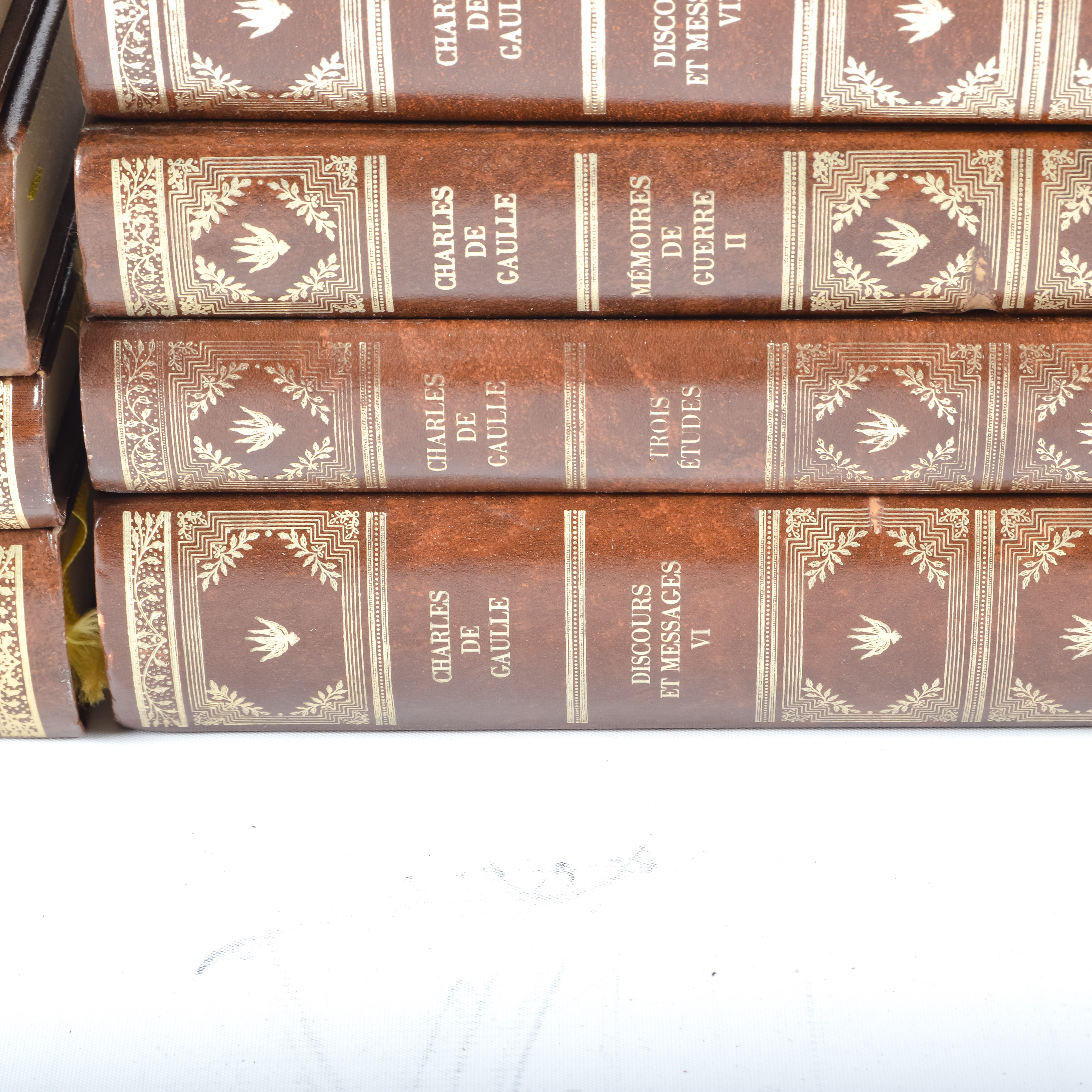 Charles De Gaulle French Book Collection