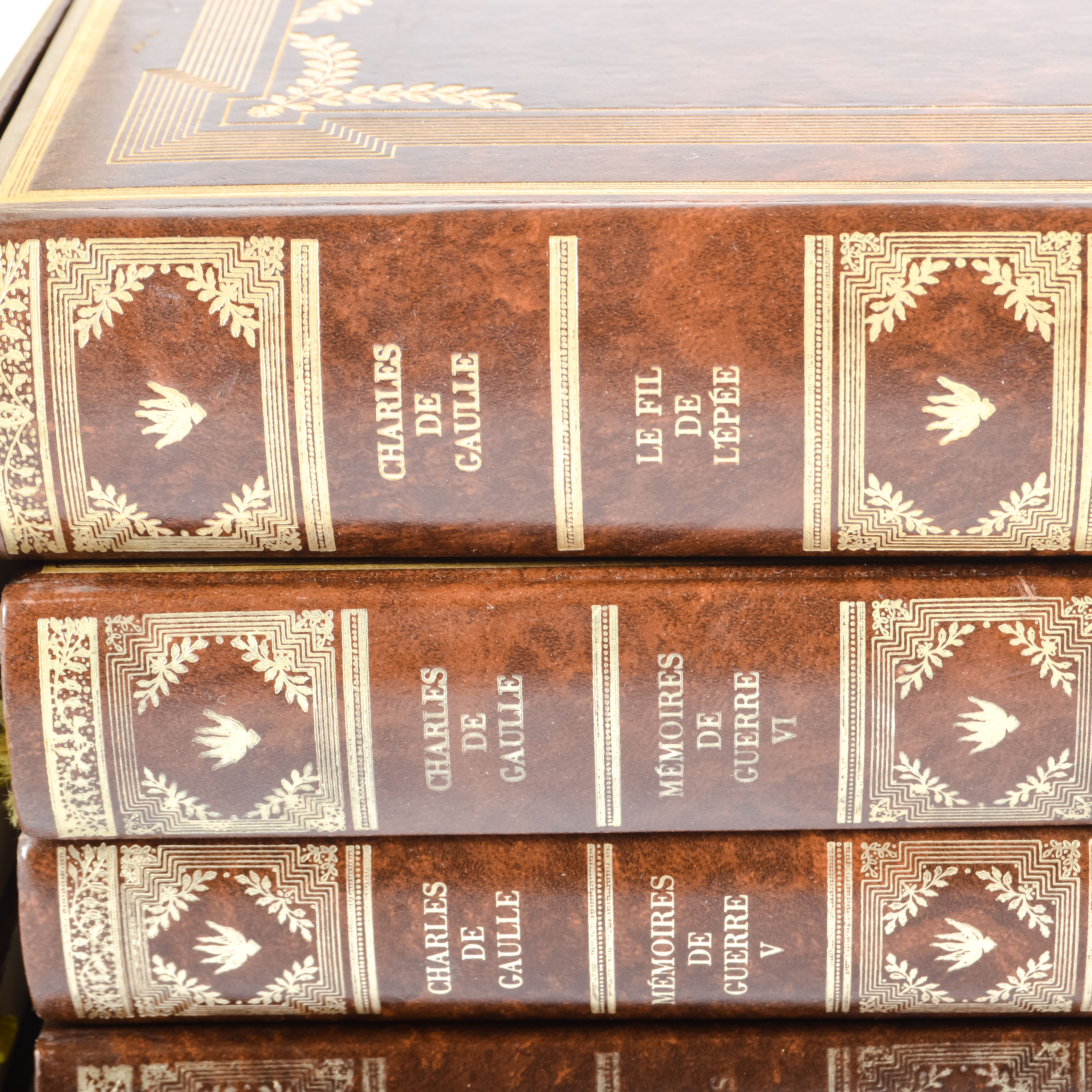 Charles De Gaulle French Book Collection