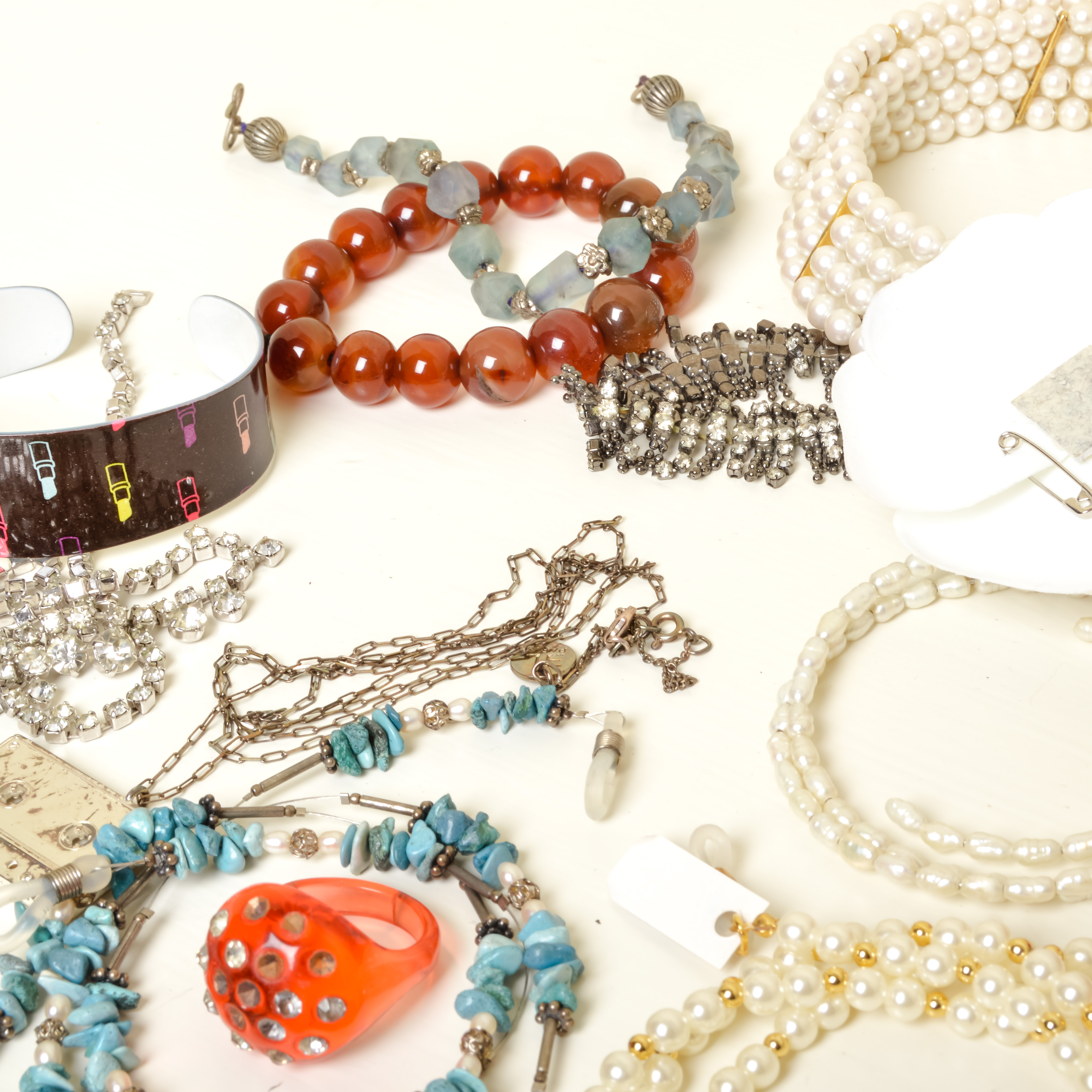 Assortment of Costume Jewelry