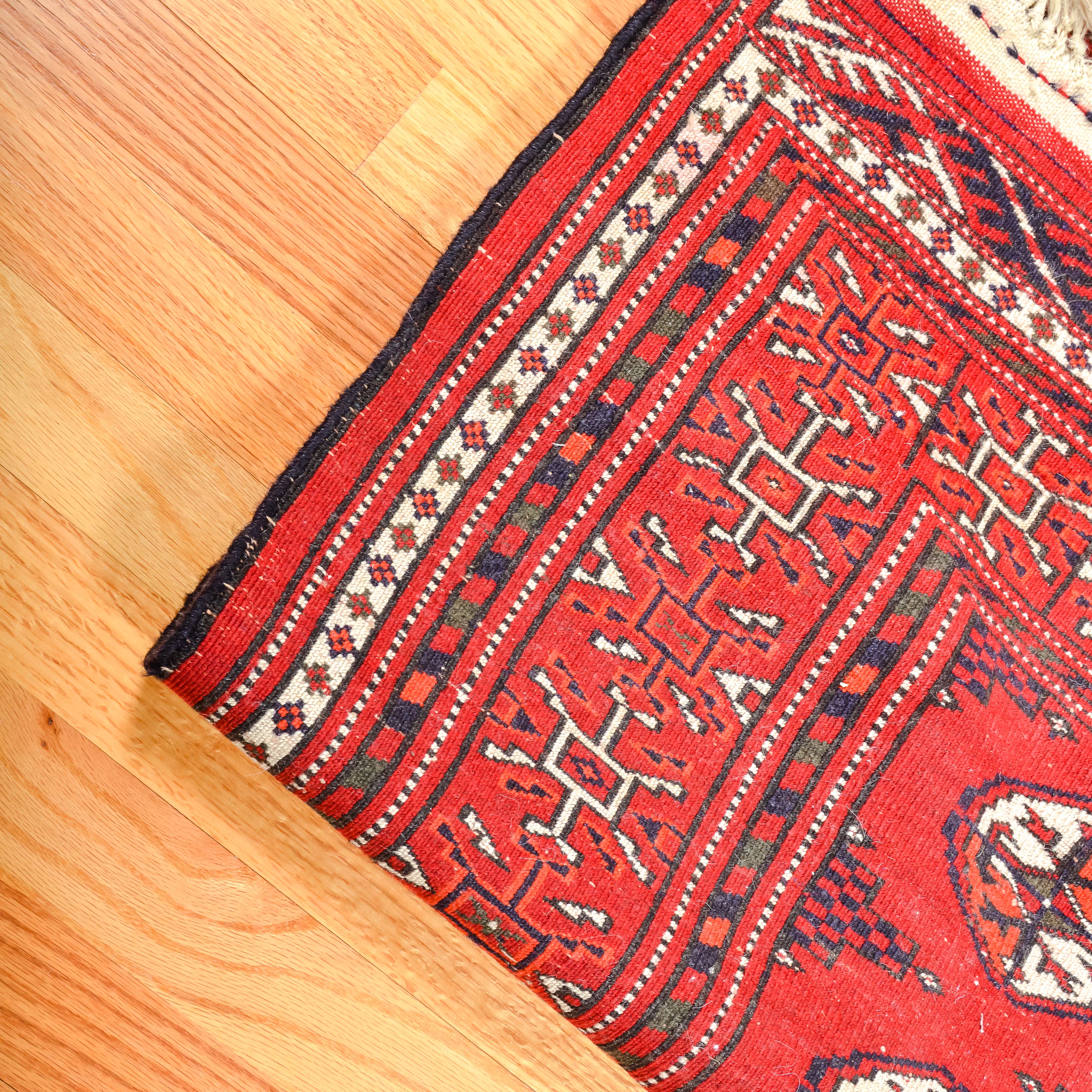 Afghan Bokhara Area Rug