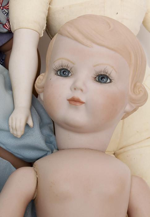 Collection of Antique Style Dolls