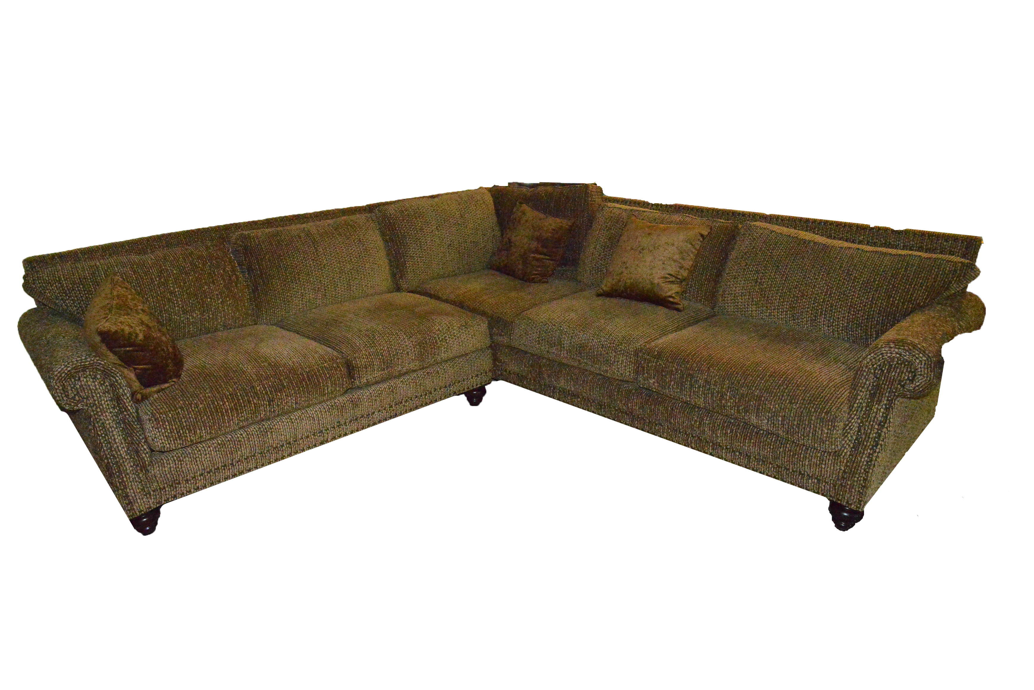 Robert Michael Love Seat and Sofa Sectional
