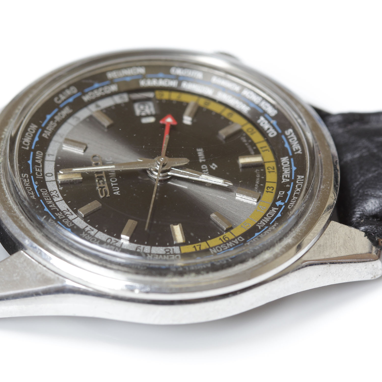 Seiko Automatic World Time Watch