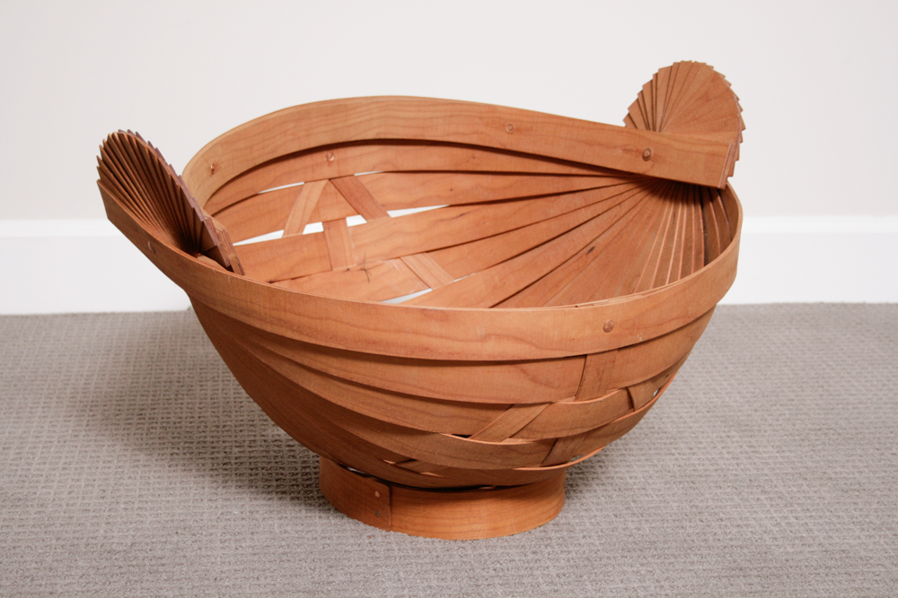 Artisan Fanned Split Oak Basket