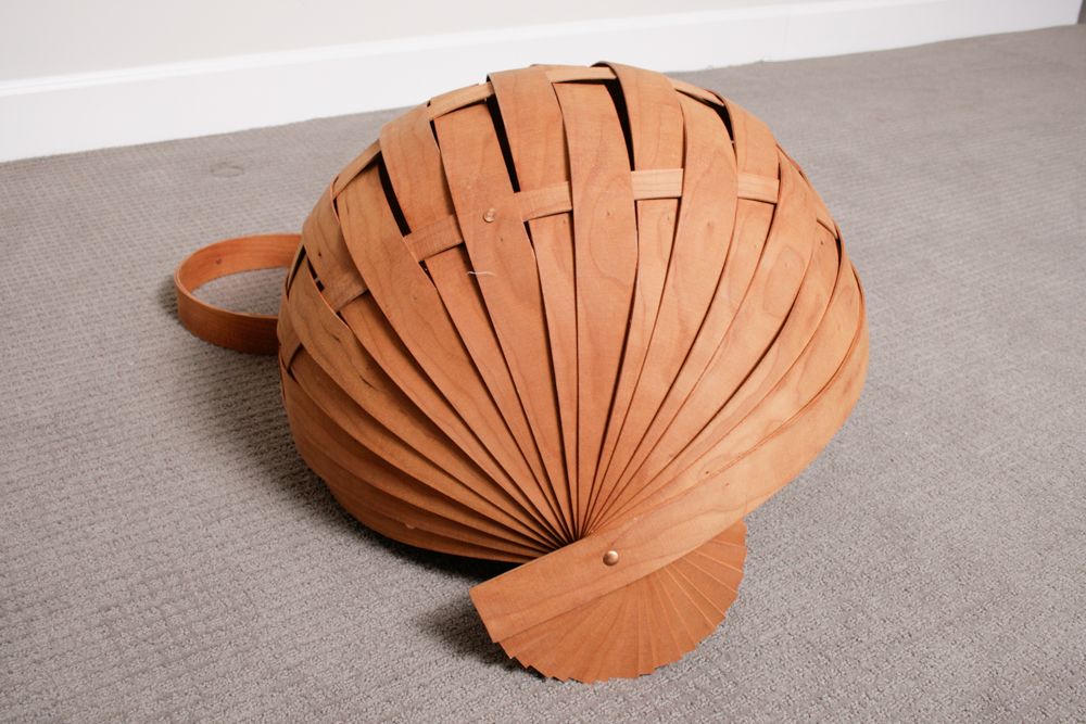 Artisan Fanned Split Oak Basket