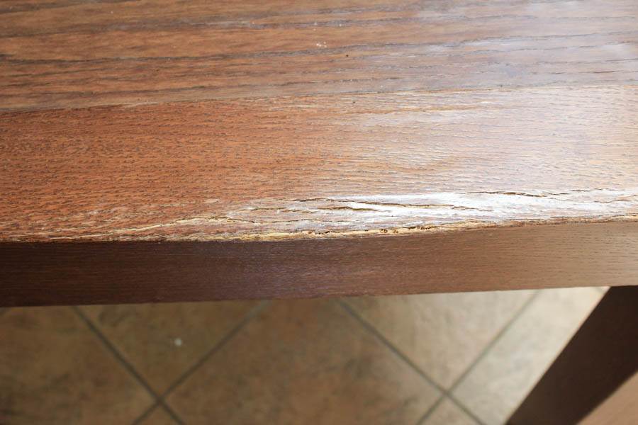 Contemporary Oak Dining Table