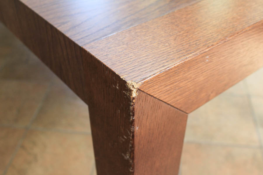 Contemporary Oak Dining Table