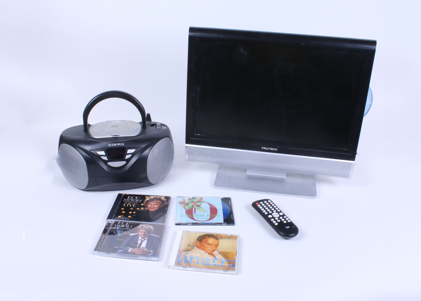 Trutech TV/DVD Player and Audiovox CD Player