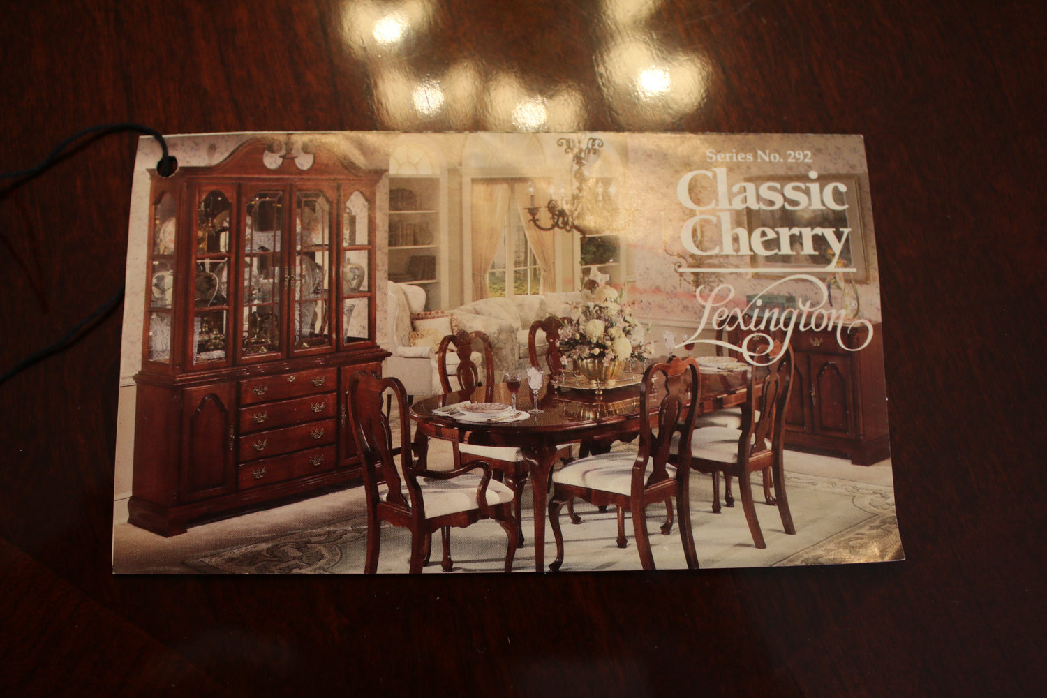 Lexington Cherry Dining Table and Chairs