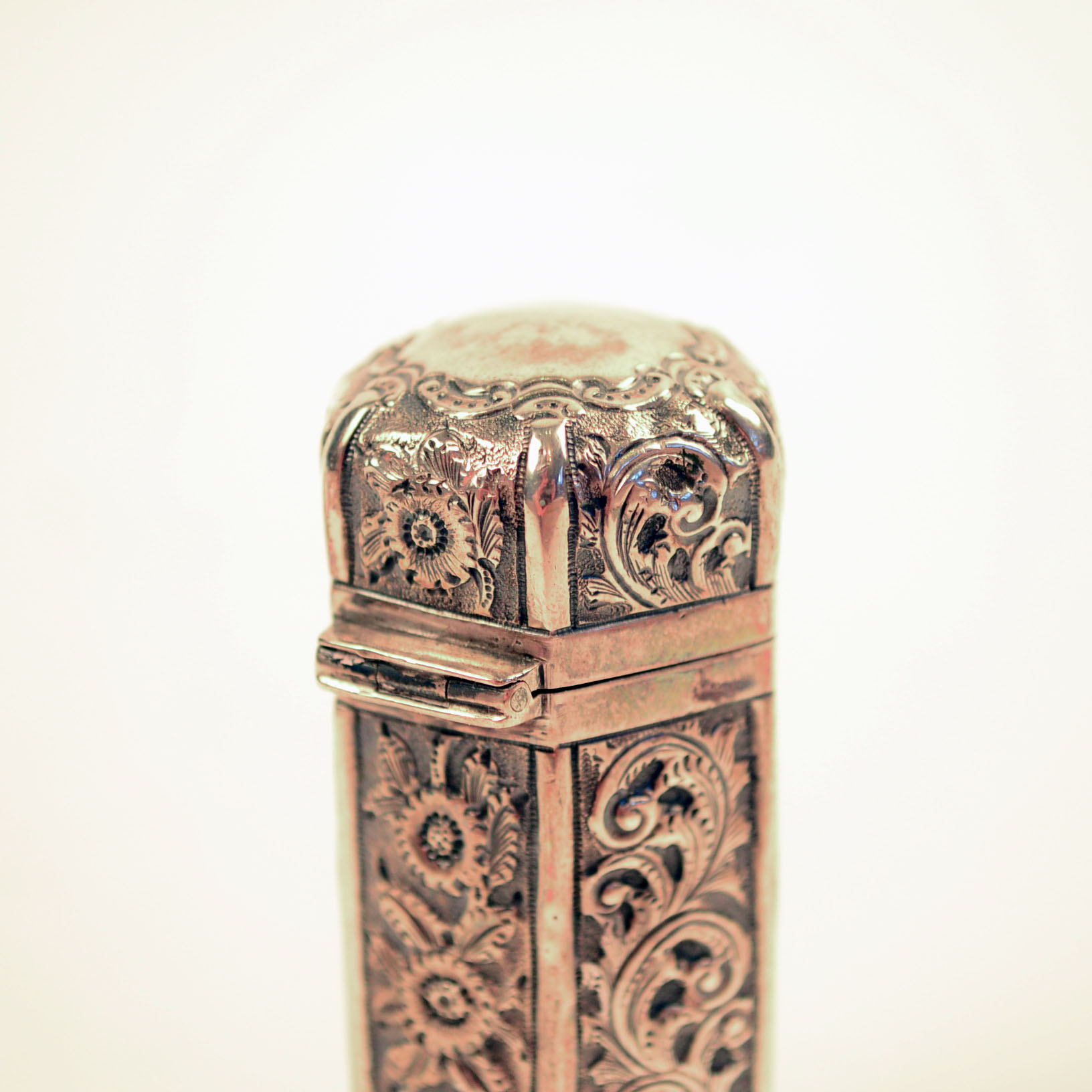 Hilliard & Thomason Antique Silver Perfume Bottle