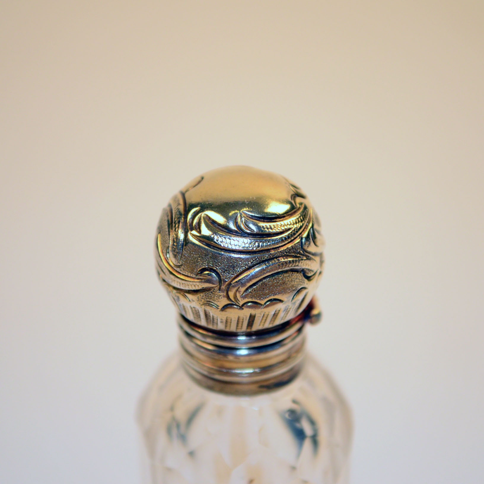 Vintage Perfume Bottle with Case
