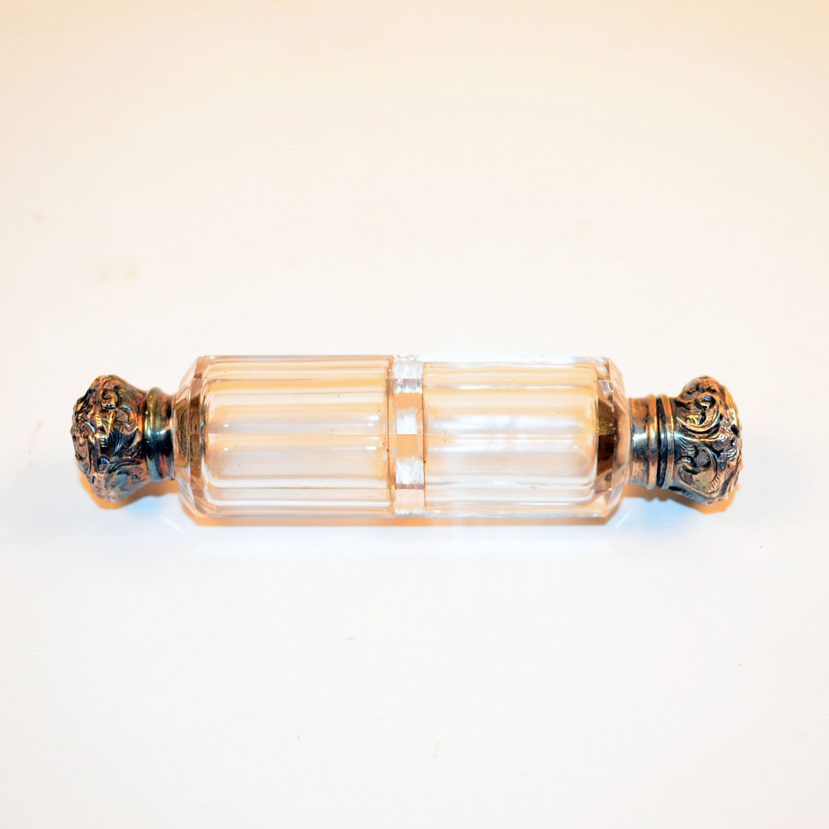 Pair of Miniature Double-Ended Glass Bottles