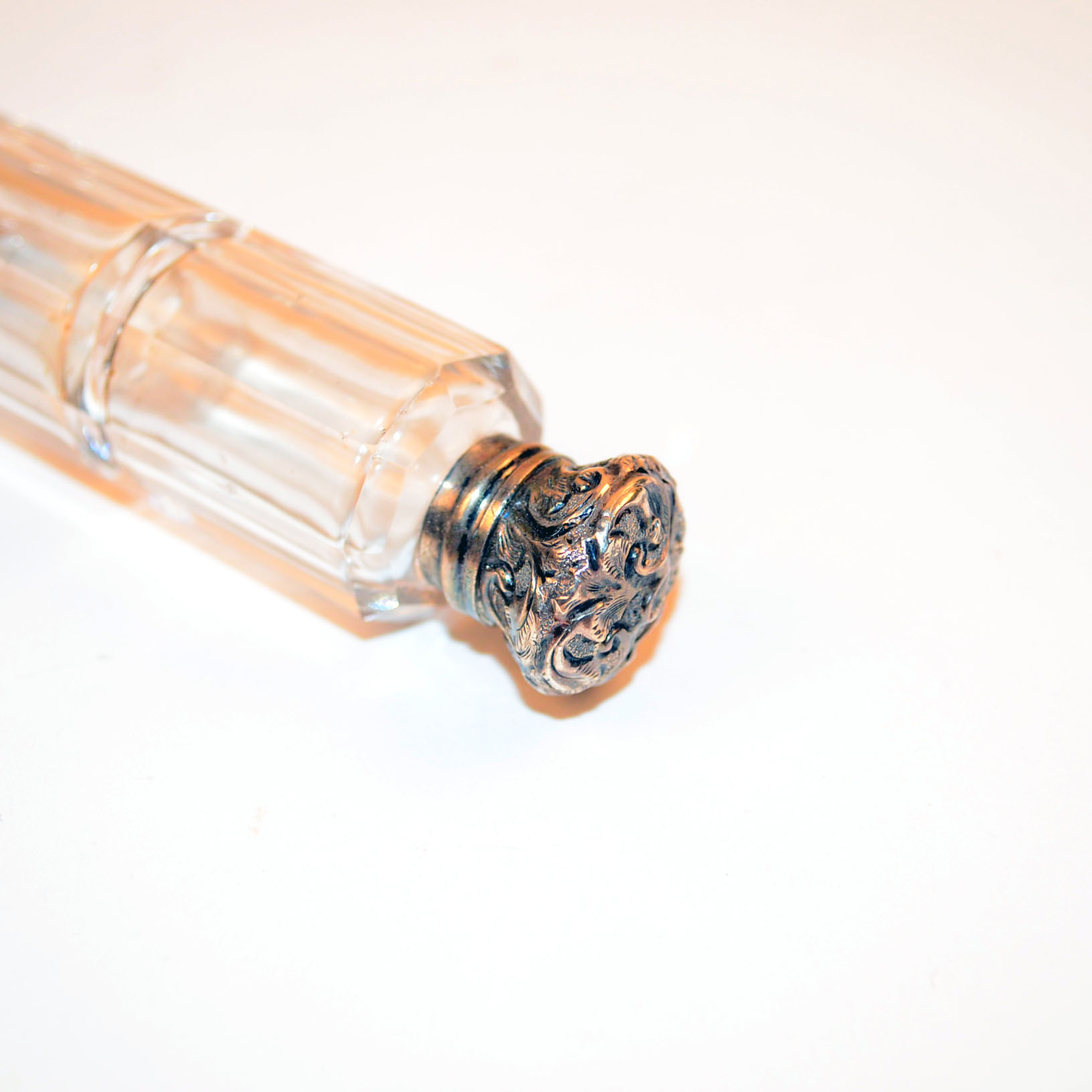 Pair of Miniature Double-Ended Glass Bottles