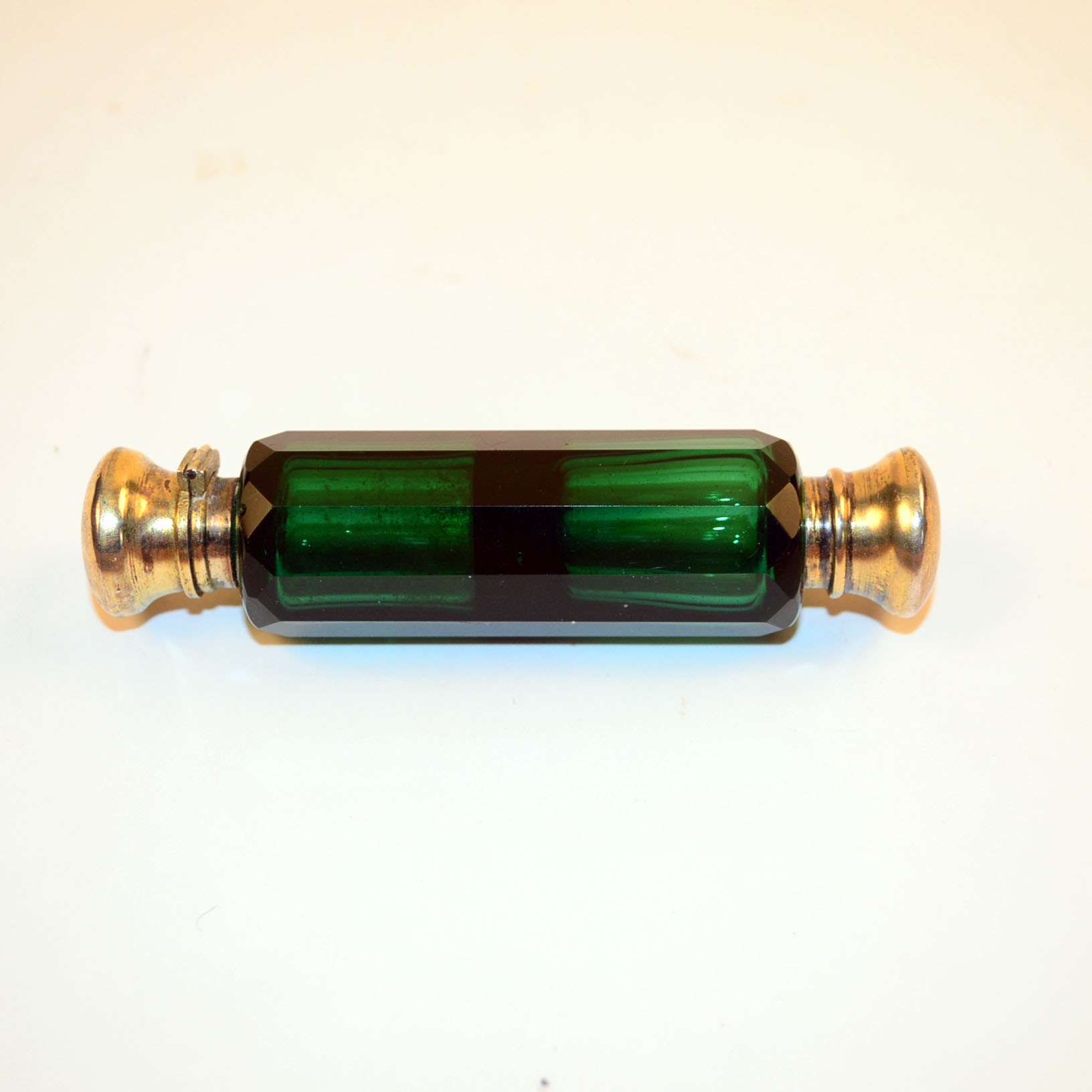 Pair of Miniature Double-Ended Glass Bottles