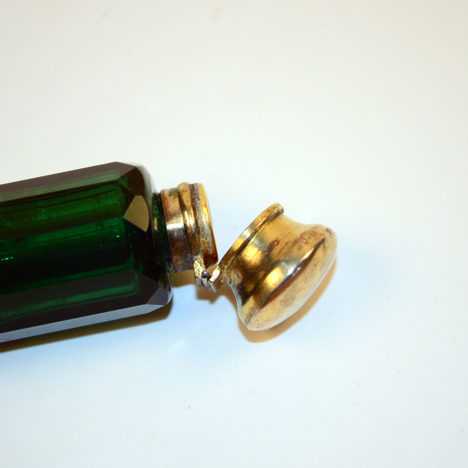Pair of Miniature Double-Ended Glass Bottles