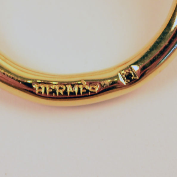 Four Hermès Scarf Rings