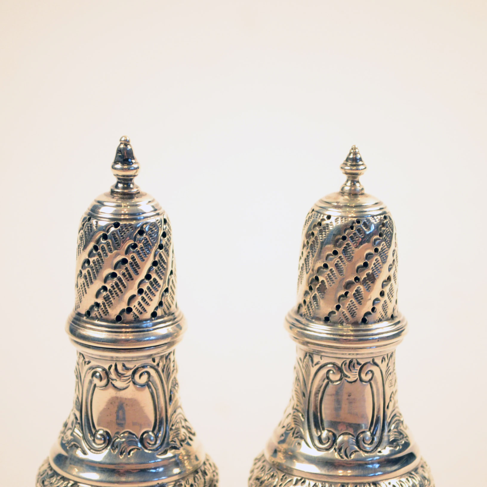 Sterling Silver Salt and Pepper Shakers