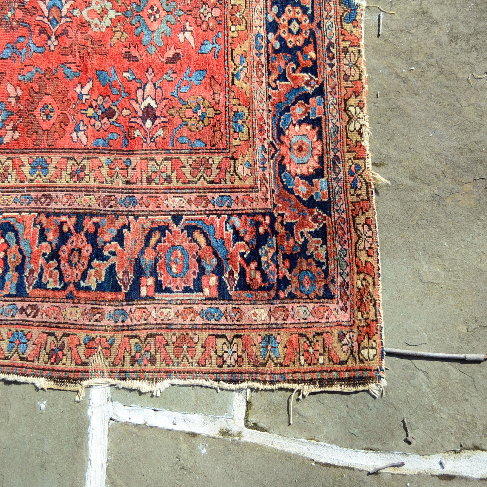 Hand Knotted Persian Kerman Area Rug