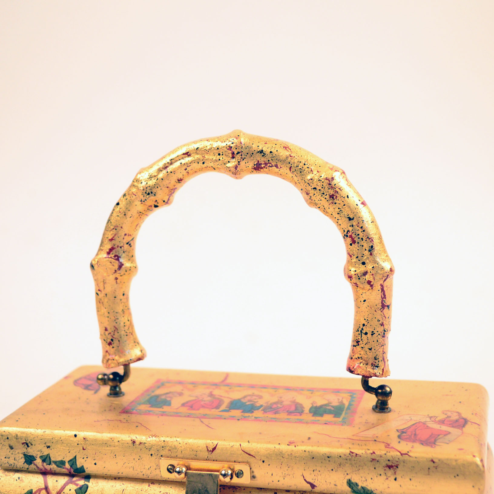 Jewelry Box with Medieval Imagery