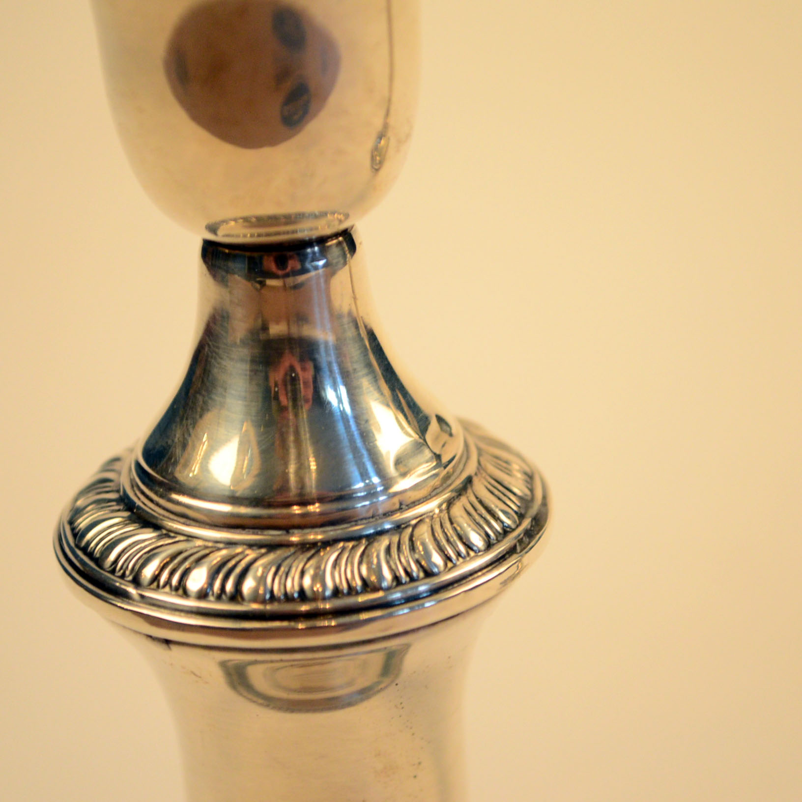 Pair of Weighted Sterling Candelabras