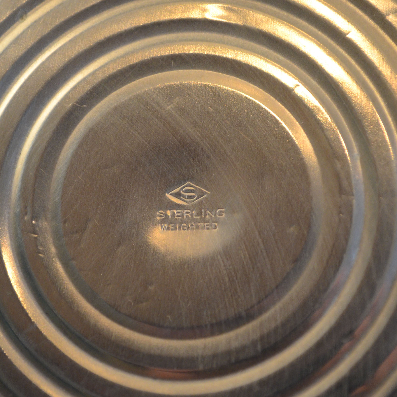 Pair of Weighted Sterling Candelabras