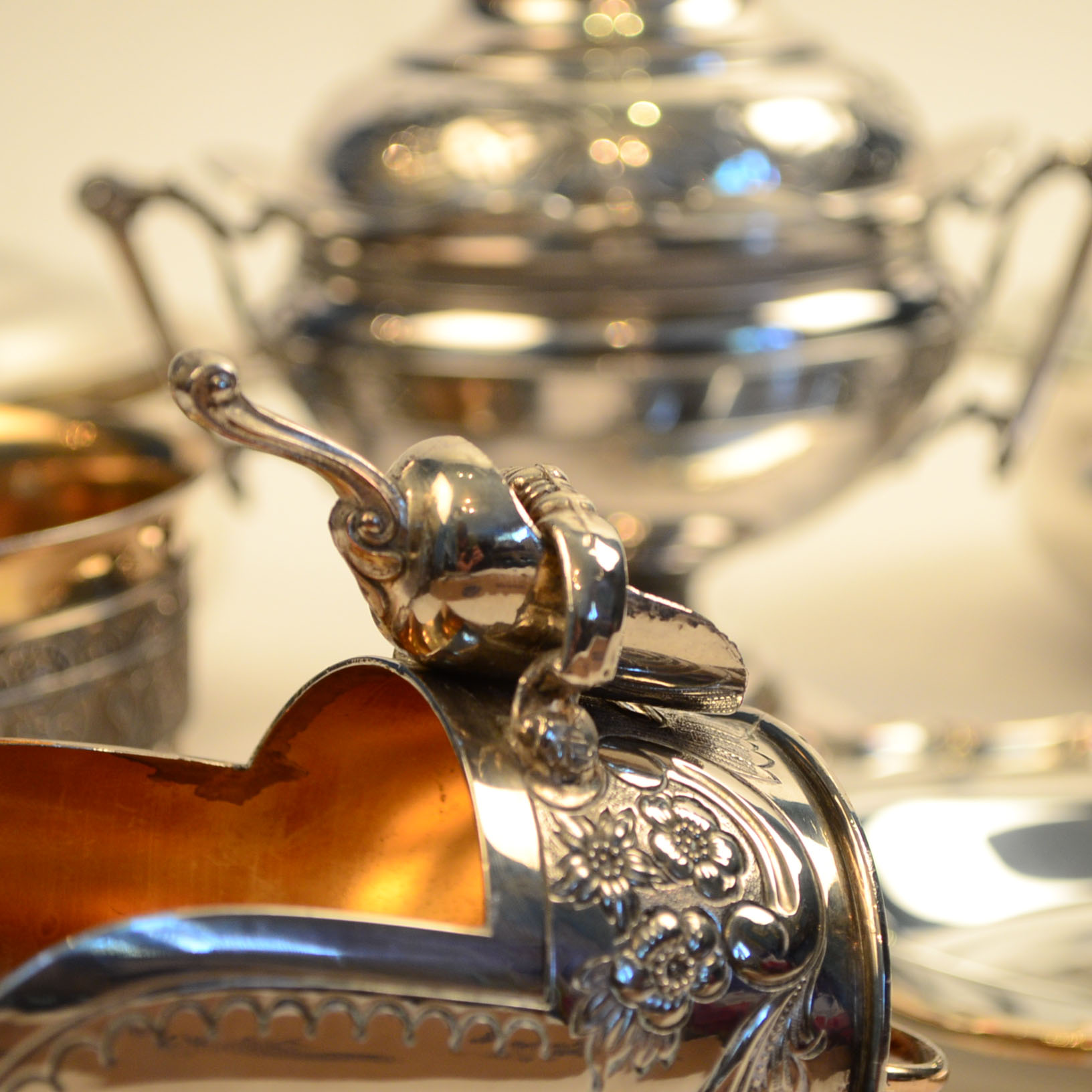 Silver Plate Serving Assortment