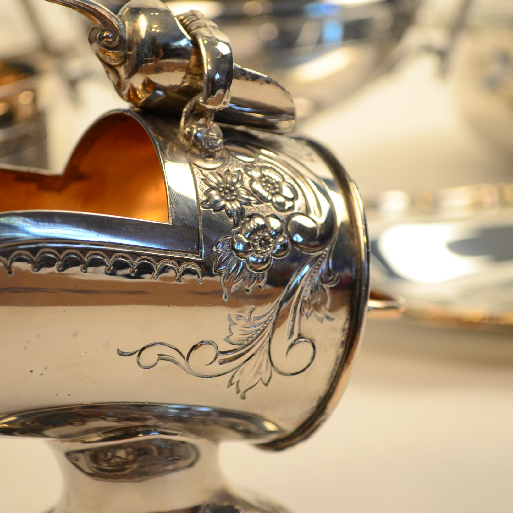 Silver Plate Serving Assortment