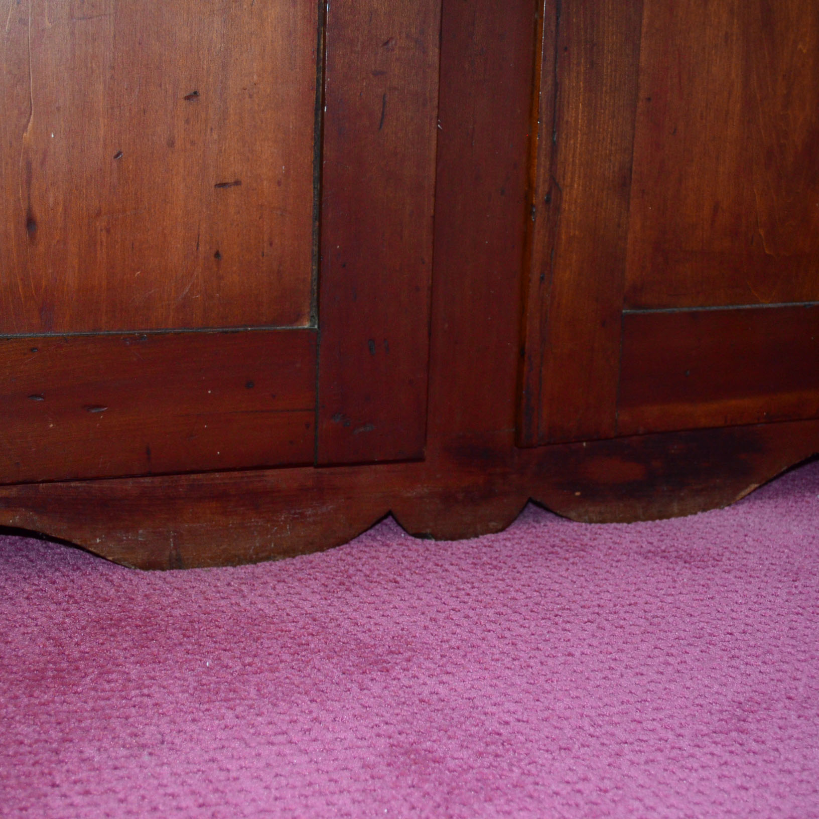 Antique Cherry Corner Cabinet, circa 1870