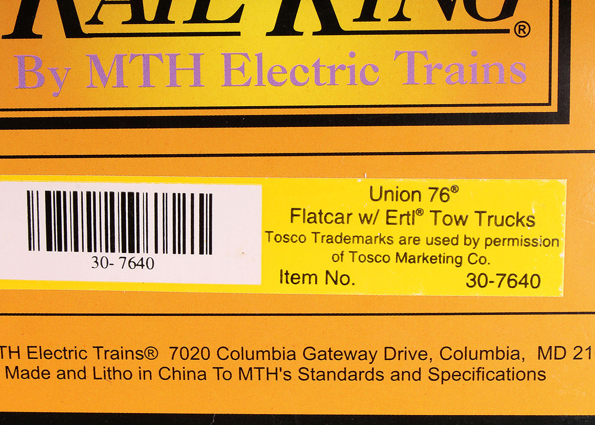MTH Rail King Flat Cars with Classic Utility Vehicles