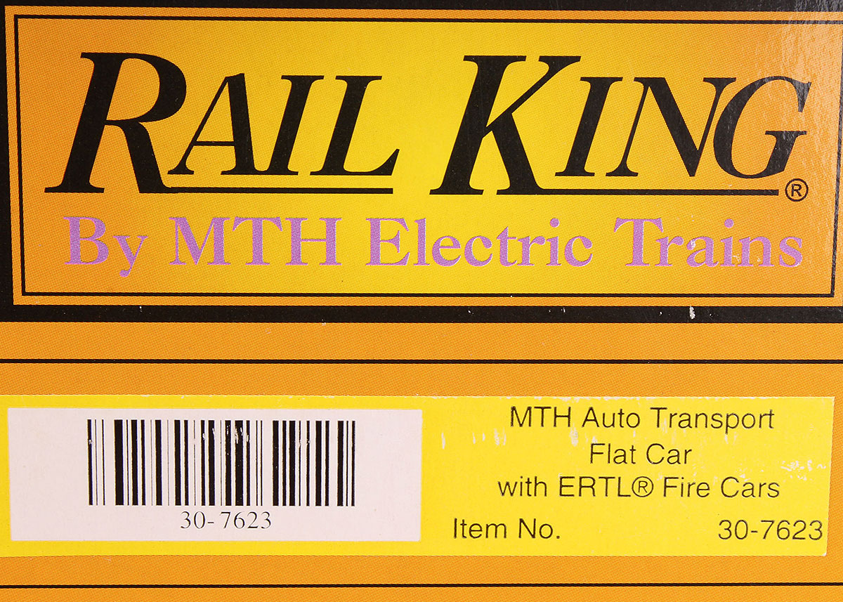 MTH Rail King Flat Cars with Classic Utility Vehicles