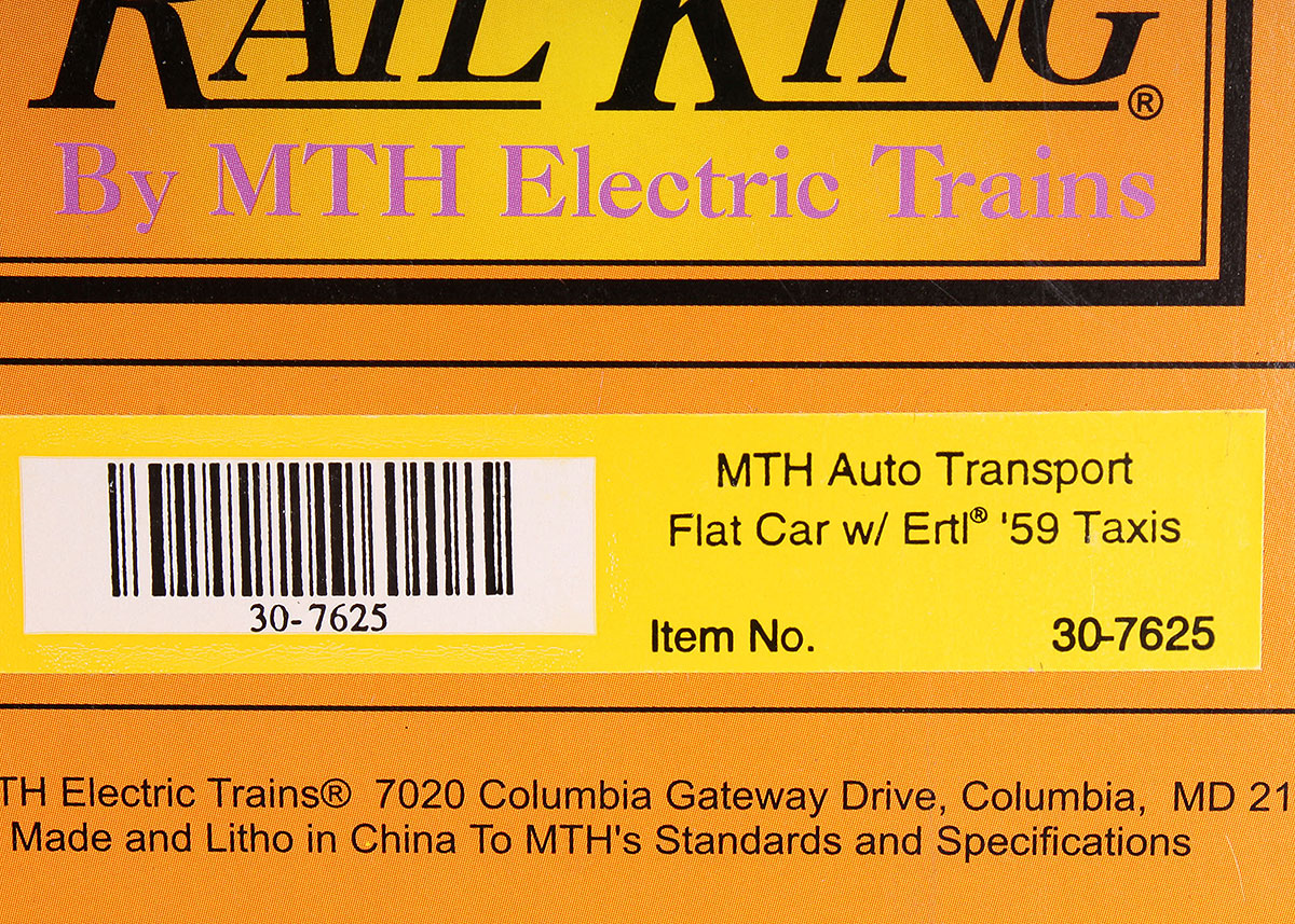 MTH Rail King Flat Cars with Classic Utility Vehicles