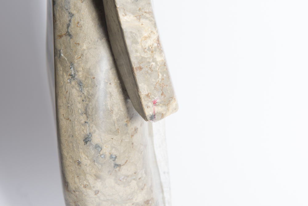 Randall Beyale Alabaster Sculpture of Female Figure