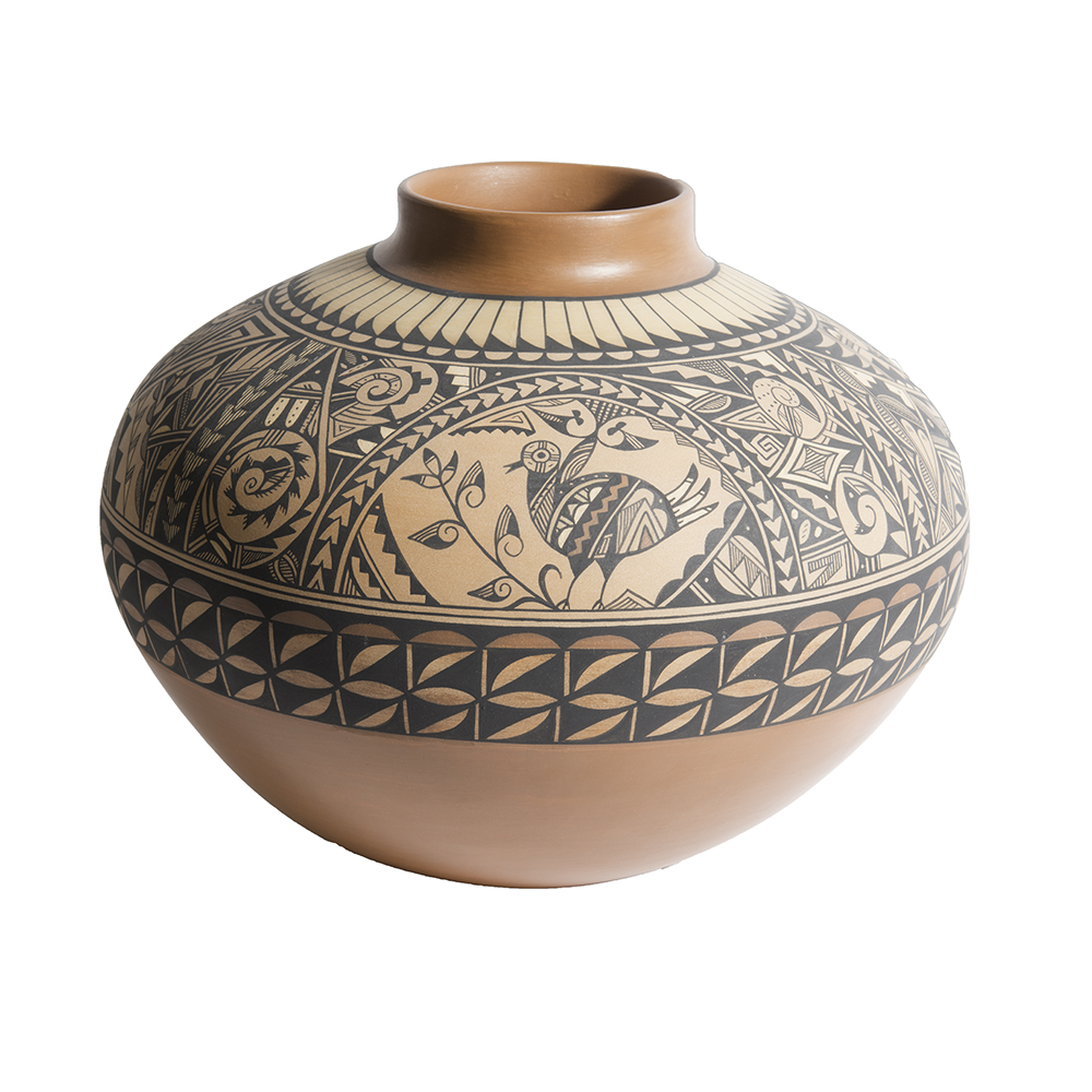 Reyes Madelena Pueblo Terracotta Large Vase