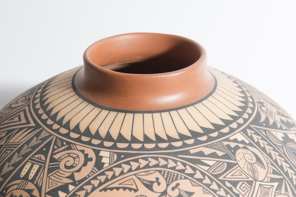 Reyes Madelena Pueblo Terracotta Large Vase