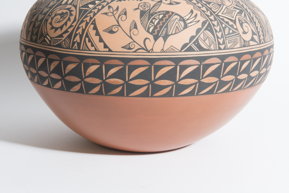 Reyes Madelena Pueblo Terracotta Large Vase