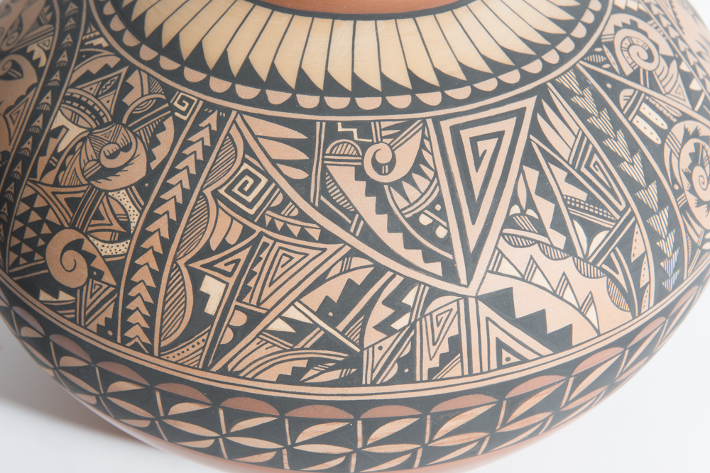 Reyes Madelena Pueblo Terracotta Large Vase