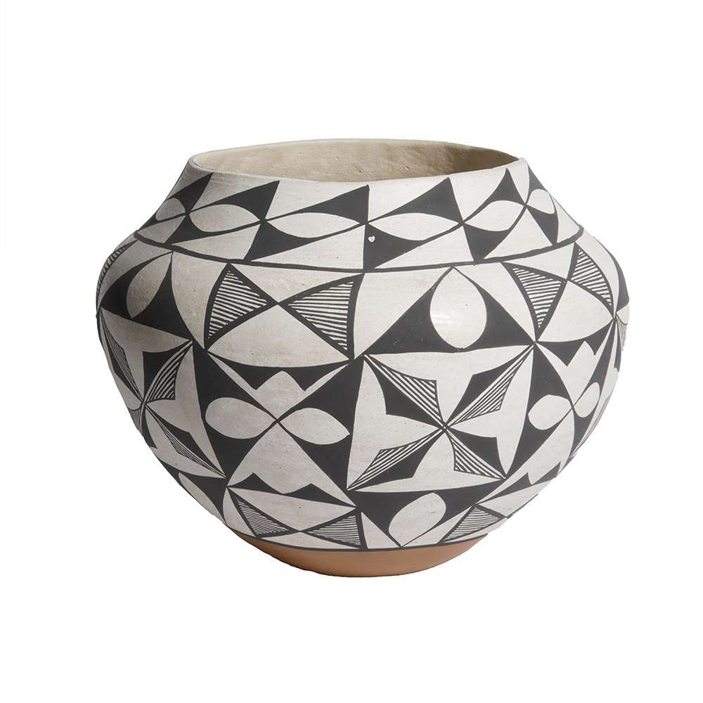 Emma Chino Native American Black and White Bowl