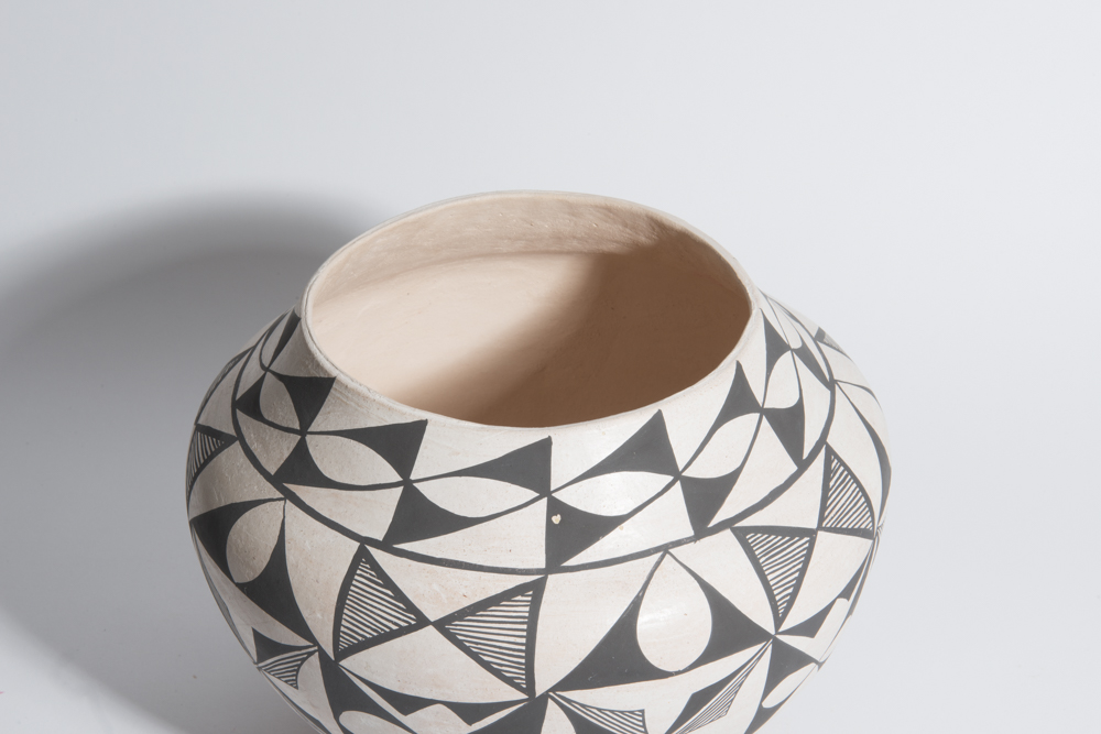 Emma Chino Native American Black and White Bowl