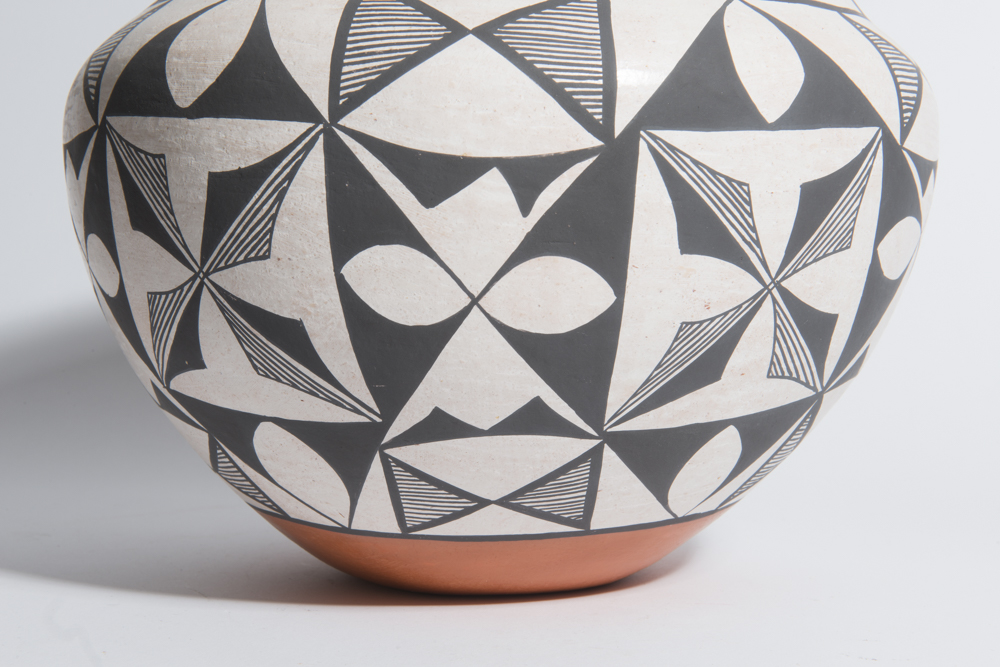 Emma Chino Native American Black and White Bowl