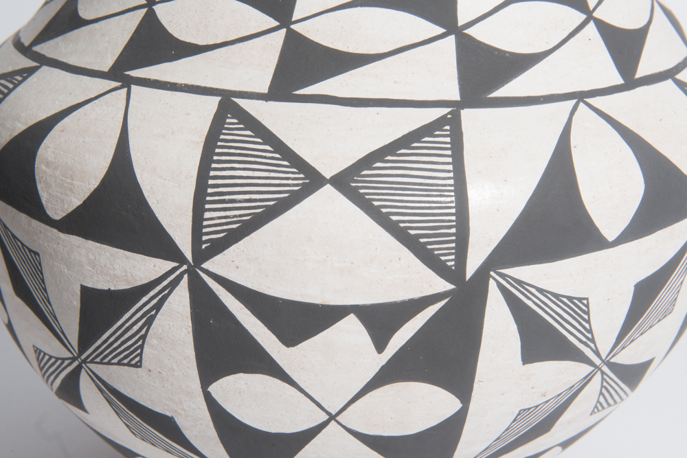 Emma Chino Native American Black and White Bowl