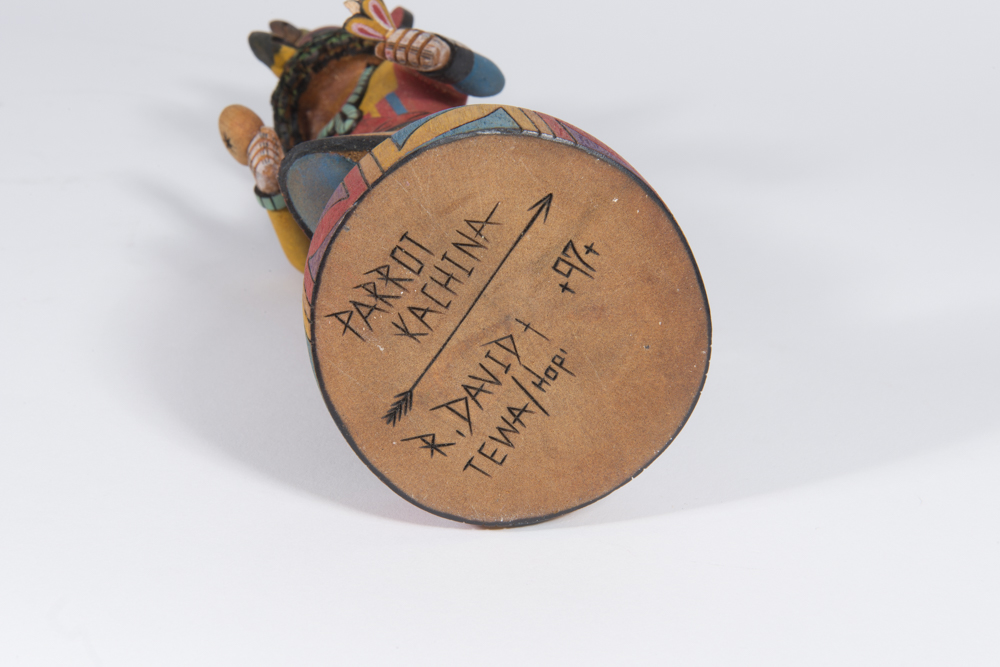 R. David "Parrot Kachina" Figure