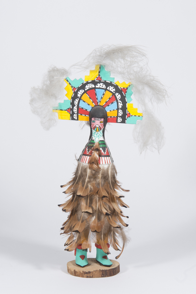 Hopi Salako Taka Hand-Painted Figure