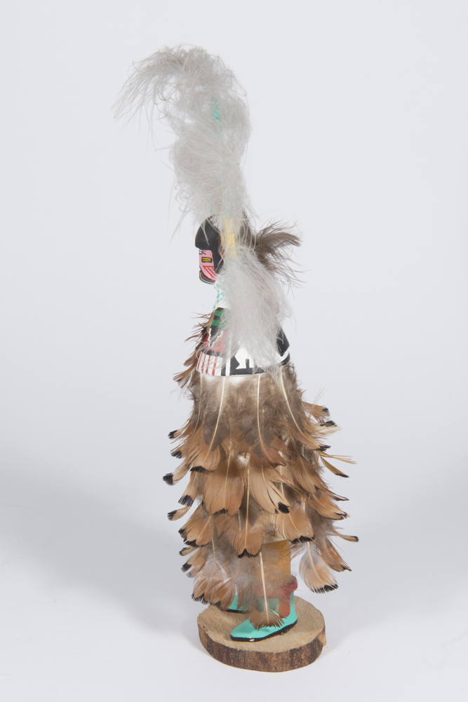 Hopi Salako Taka Hand-Painted Figure