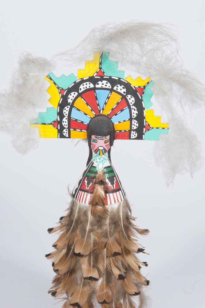 Hopi Salako Taka Hand-Painted Figure