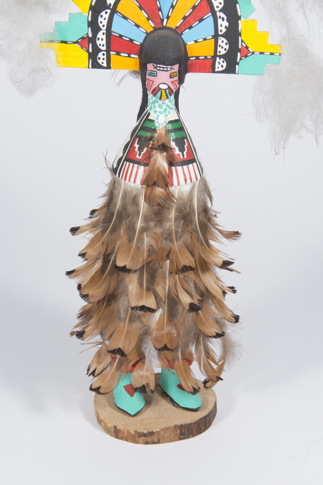 Hopi Salako Taka Hand-Painted Figure